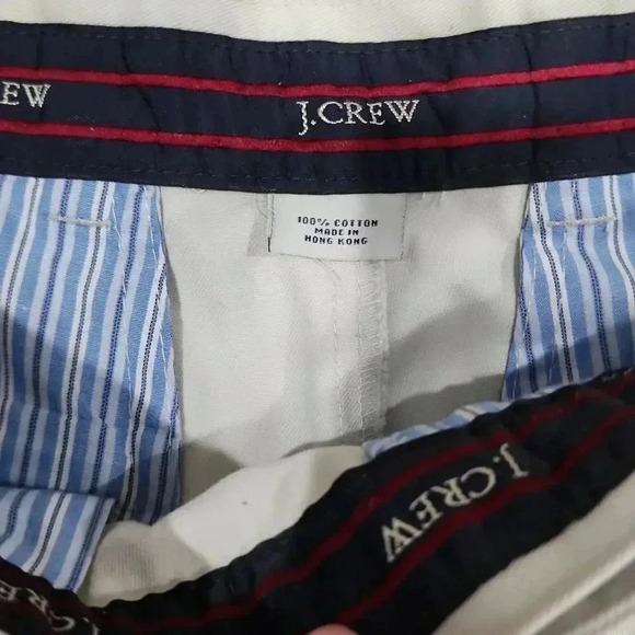 J. Crew Men's Classic Fit Pleated Trousers Casual Pants Beige Size 34x30 - Picture 3 of 11